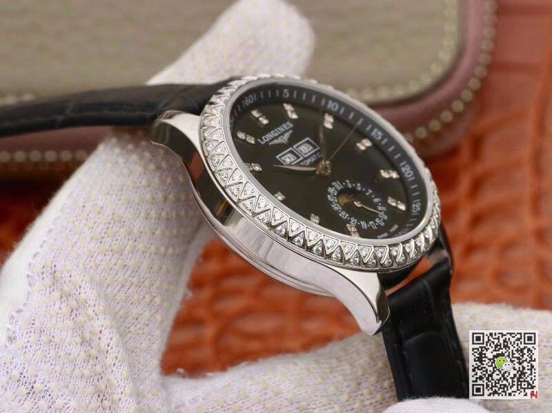 Longines Master Collection L2.503.0.83.3 TW Factory 1:1 Best Edition Replica Watch Swiss ETA600 Black Leather Strap